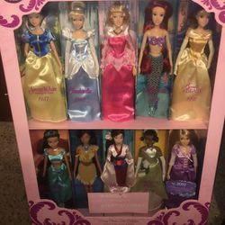 Disney Princess Dolls 2010 Collector Set 