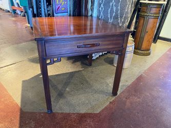 ANTIQUITIES by Stickley Square Wooden End Table