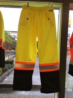 Hi viz waterproof Rain pants