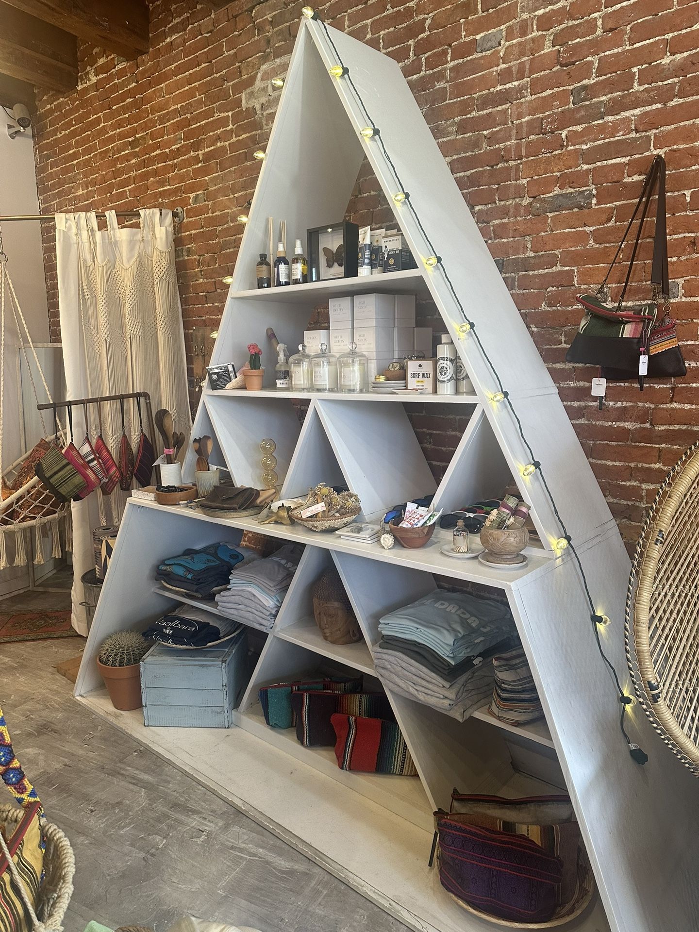 Triangle Shelving Unit