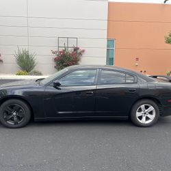  Black Dodge Charger SE