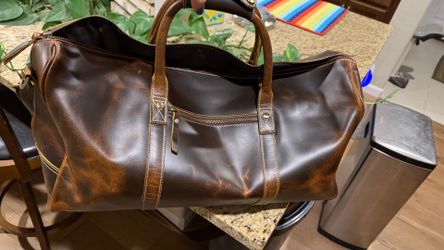 Leather Carry On Luggage