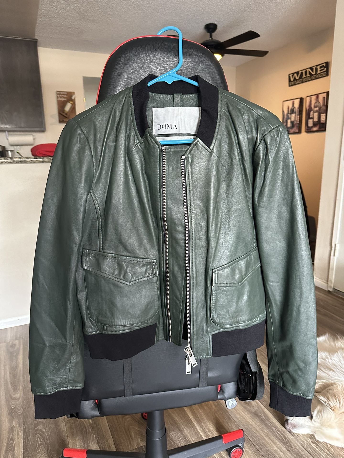 Bomber Leather Jacket 