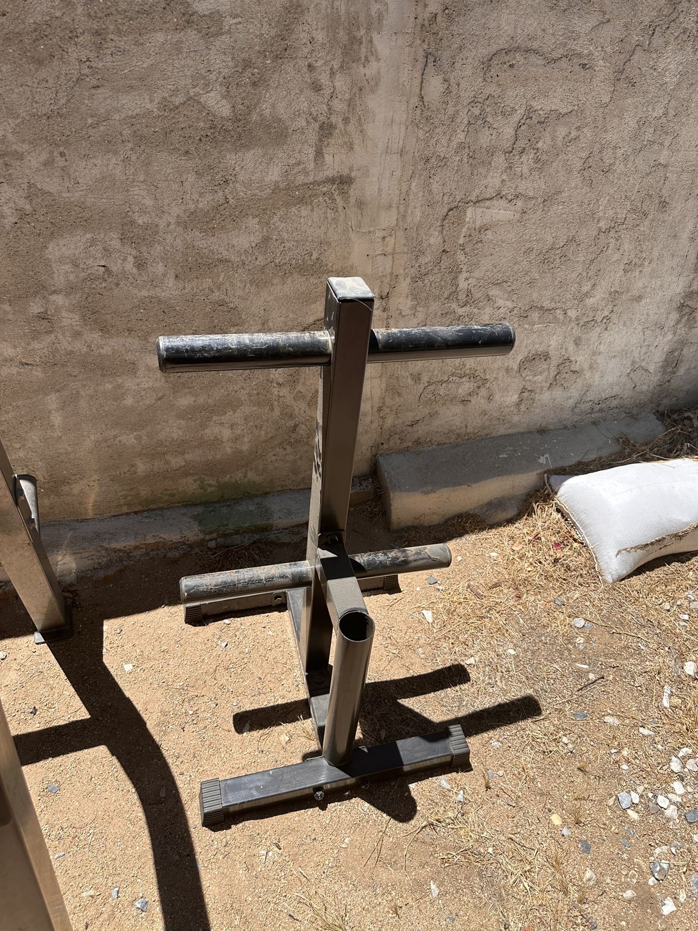 Weight Plate Tree / Storage Rack – Heavy Duty (Make An Offer)