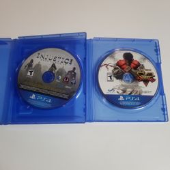 Injustice Gods Among Us Ultimate Edition/ Street Fighter V PS4 