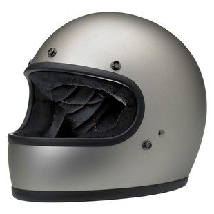 BILTWELL Gringo Helmet - Flat Titanium -M