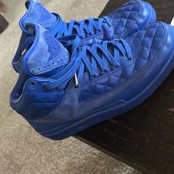 Just Don x Air Jordan 2 “Blue” Size 9.5