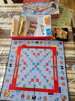 Monopoly Scrabble Game