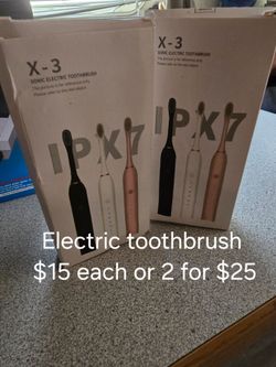 Electric toothbrushes
