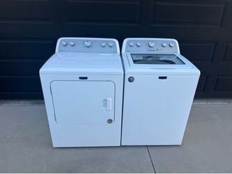 Washer and Gas Dryer