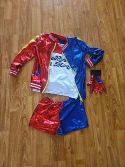 Harley Quinn girls costume