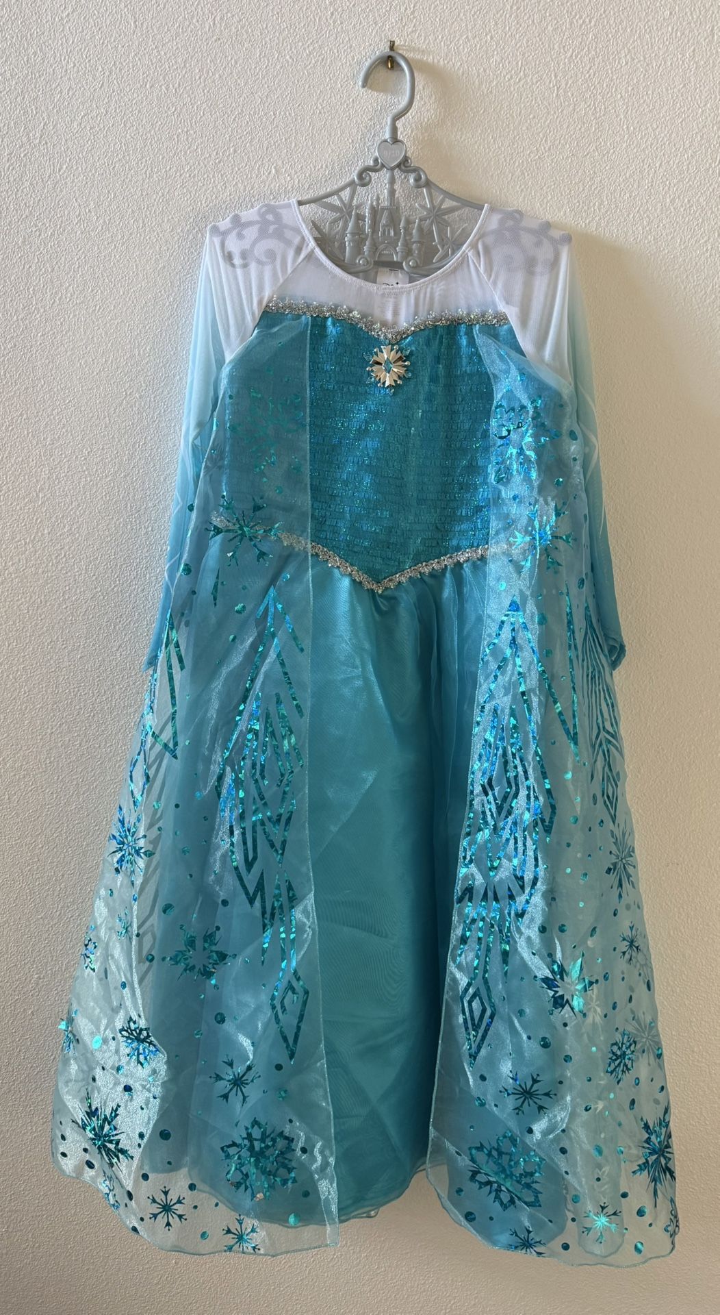 Disney - Princess Elsa Frozen Fancy Dress - Girls Size 9/10