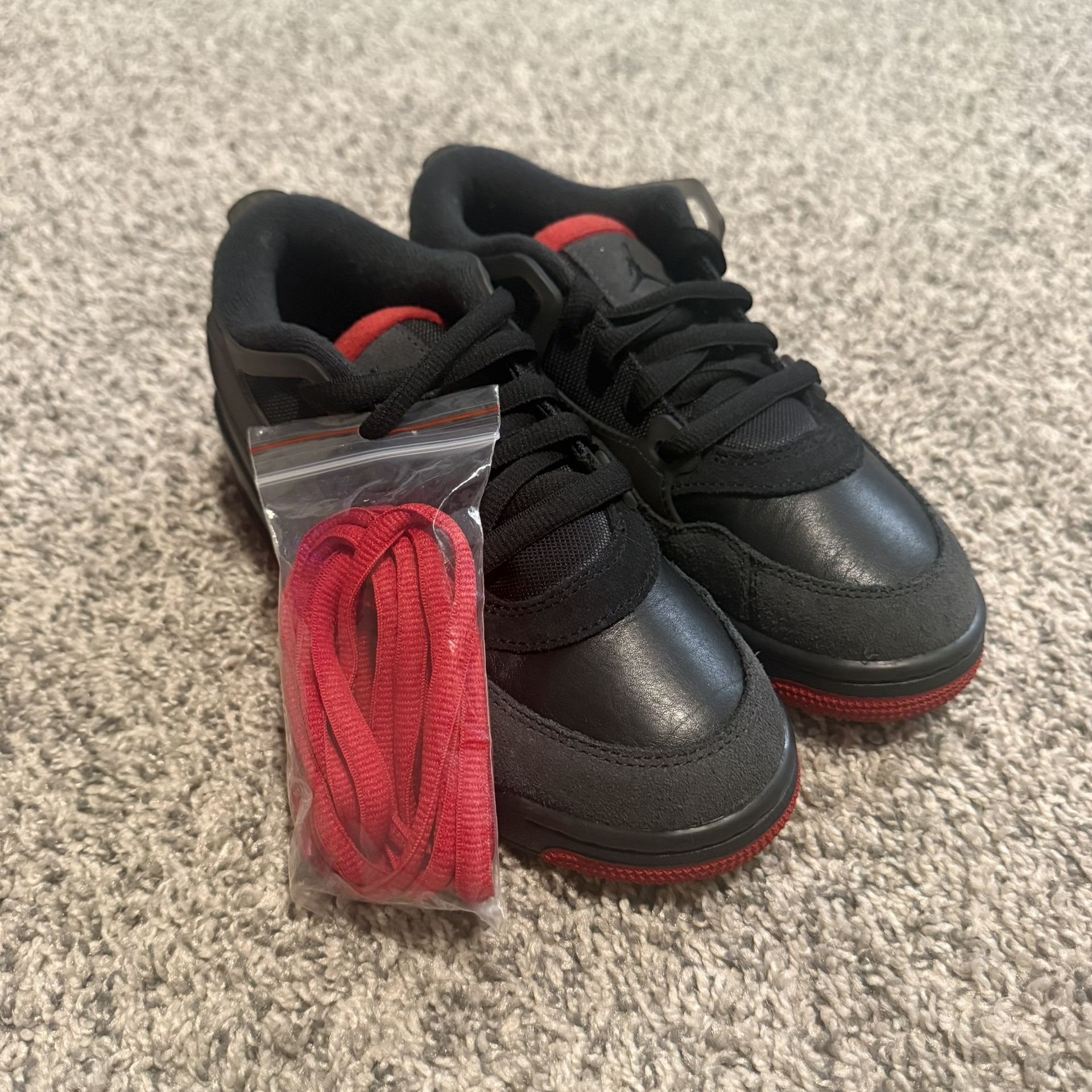 Nike Air Jordan 4 RM (GS) Black Varsity Red 