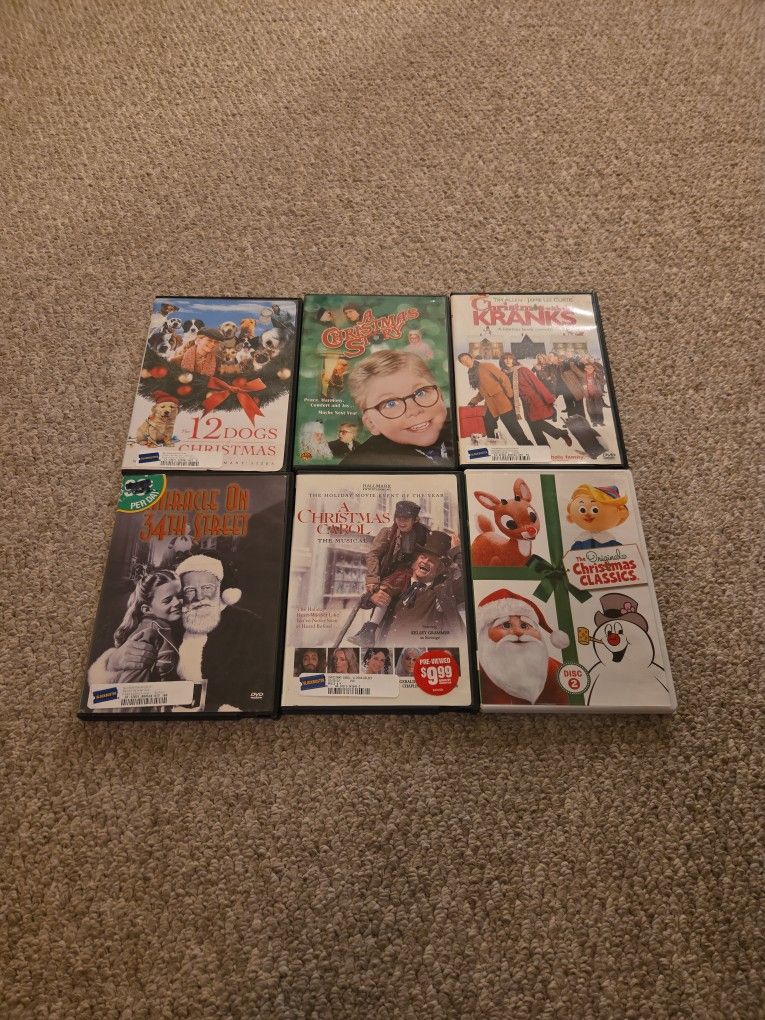 Christmas DVD's