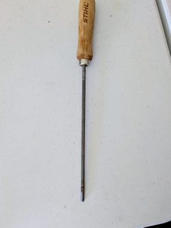 STIHL 5.2mm (13/64 Chainsaw Sharpening File Wood Handle $10.00