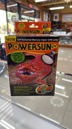 Title: Zoo Med PowerSun UV 160W Reptile UVB Heat Lamp
