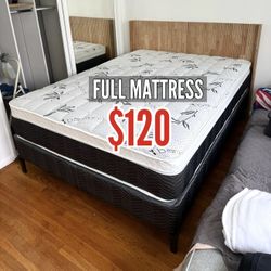 NEW FULL MATTRESS ONLY $120