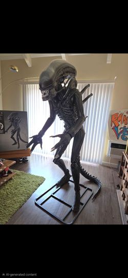 Spirit Halloween 2026 Alien Animatronic Xenomorph Life Size - OPEN BOX