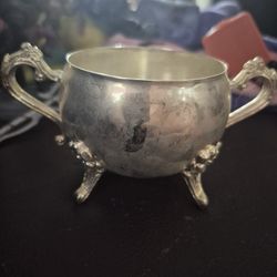 Vintage Silver Sugarbowl