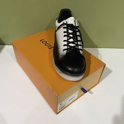 Louis Vuitton Shoes Casual Sneakers Black/white SZ11