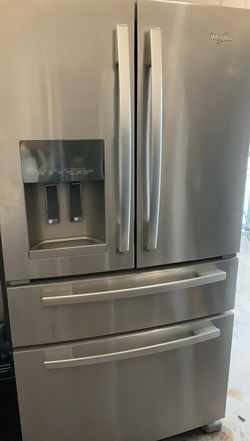 Whirlpool French Door Stainless Steel Fridge
