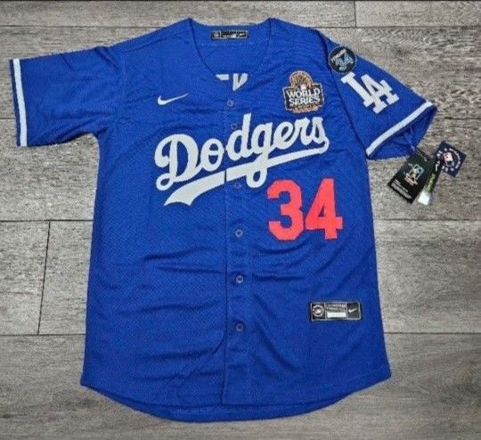 LOS ANGELES DODGERS STITCHED BASEBALL JERSEY