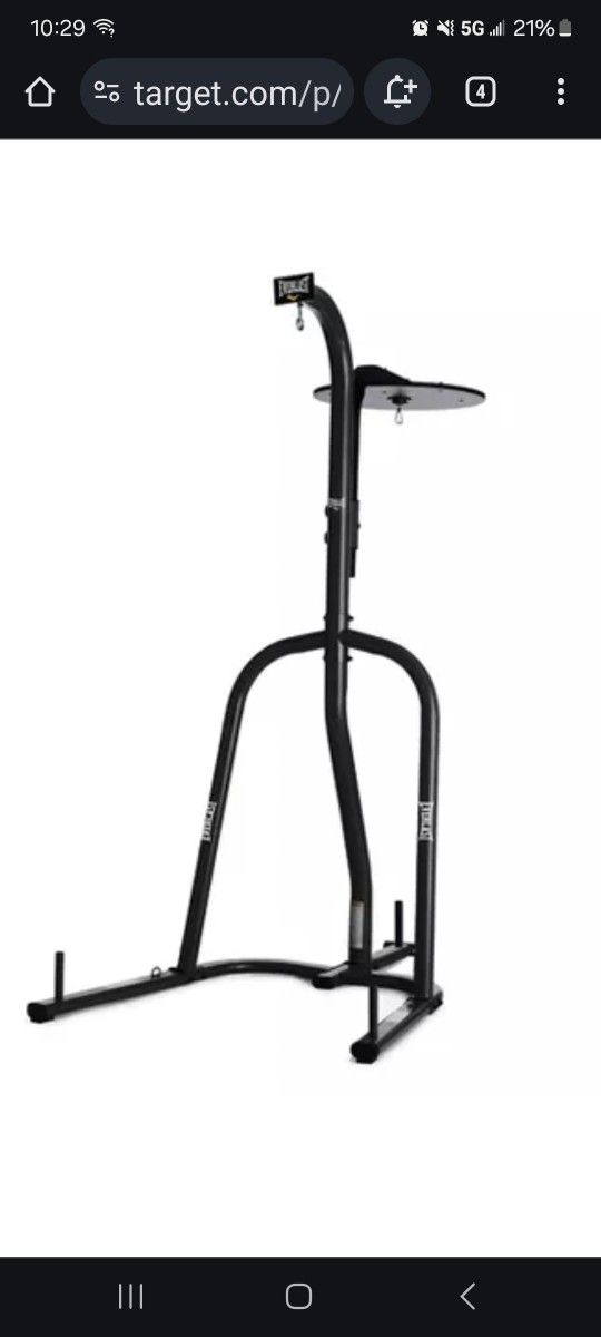 Heavy Bag Speed Bag Duel Stand