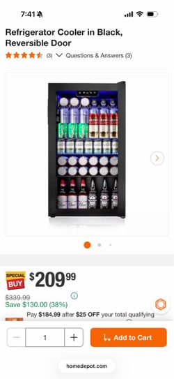 Beverage refrigerator