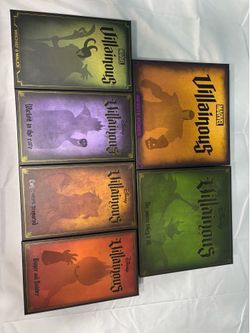 Villainous board game lot