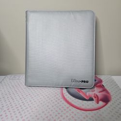 Ultra Pro Fire Proof Binder With Few Pokemon Cards 