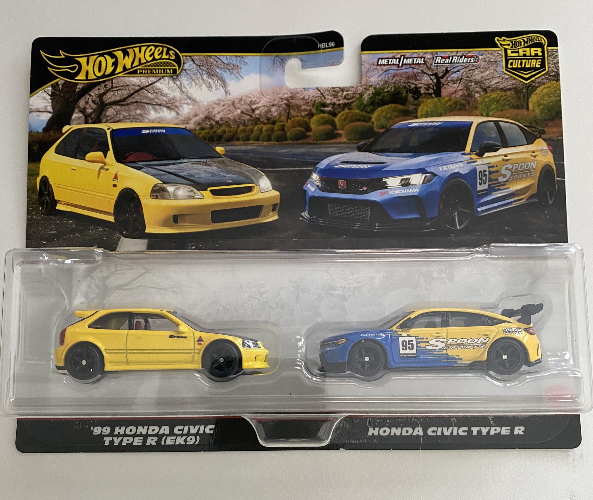 Hot Wheels Car Culture 2 Pack Honda Civic