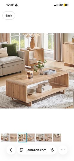 Mid century modern medium size coffee table