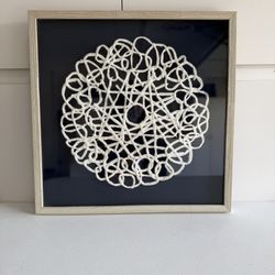 Framed Paper Abstract Art