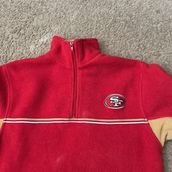 Niners Quarter Zip For Kids