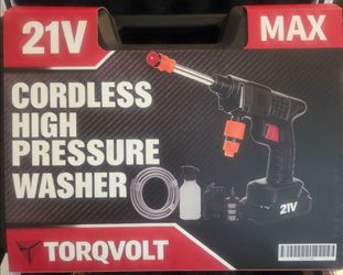 21 Volt Cordless Pressure Washer