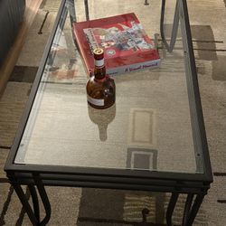 Coffee Table End table Lamps Set