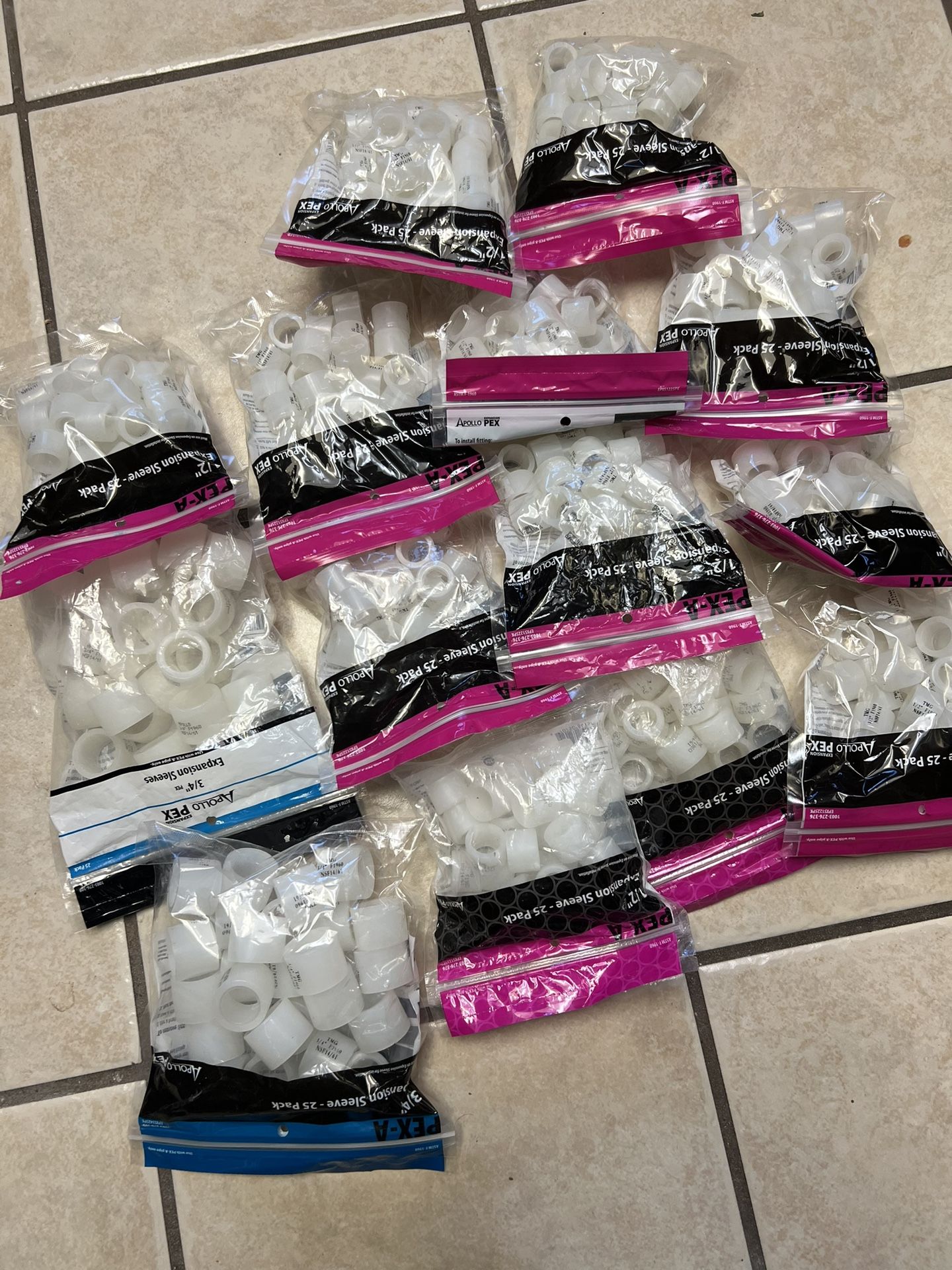 Pex A Expander Ring 1/2 $ 3/4