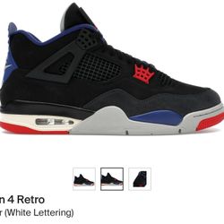 Jordan 4 Retro Rare Air(white Lettering) Size 11.5m