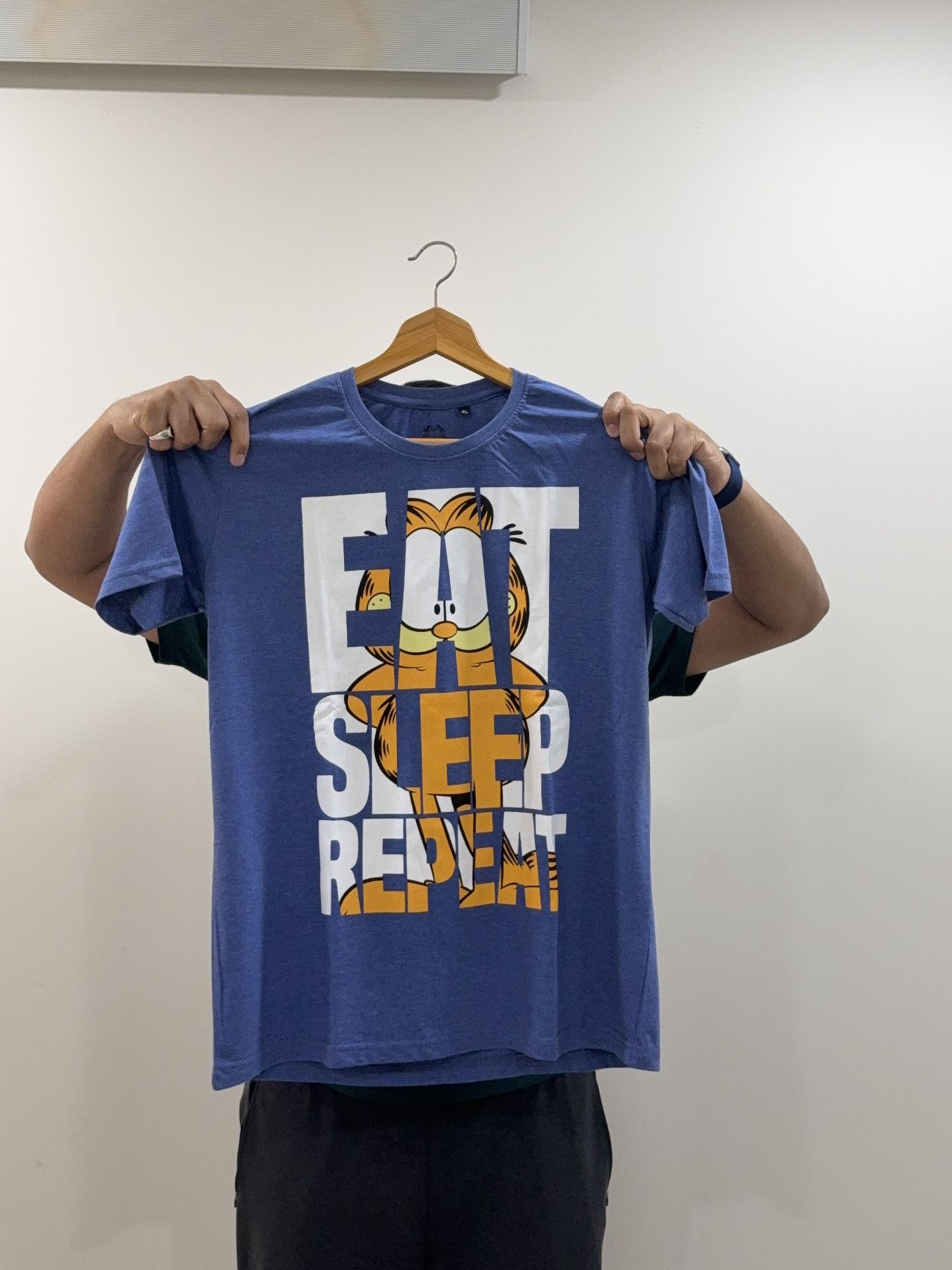 Men Garfield T Shirt Size L