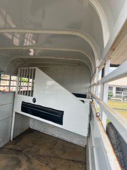 3 horse slant horse trailer