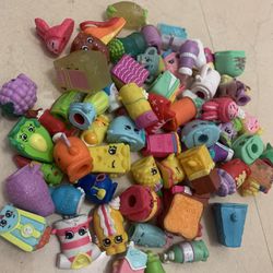 60+ Shopkins Lot With Accessories