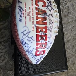 2 Tampa Bay Buccaneers autographed footballs