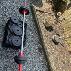 💪 Standard Milo Weight Set 110 Lbs ( Vintage) 💪