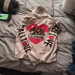 Cali Love Crop Top Hoodie 