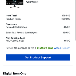 Alienware 34 QD OLED CURVED MONITOR