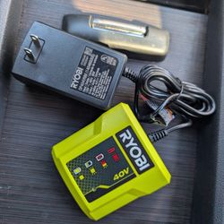 Basic Ryobi 40v Battery Charger