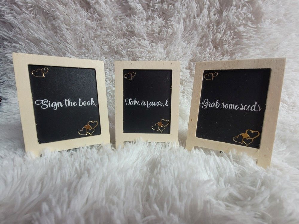 Wedding Signs