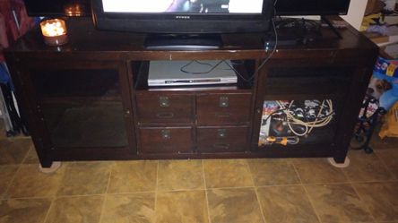 Heavy Wood Entertainment Center