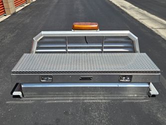 Protech Tool Box and Headache Rack for truck