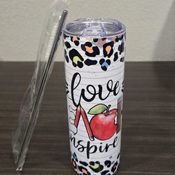 Teacher appreciation tumbler
